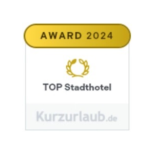 Award 2024 Top Stadthotel Kurzurlaub.de